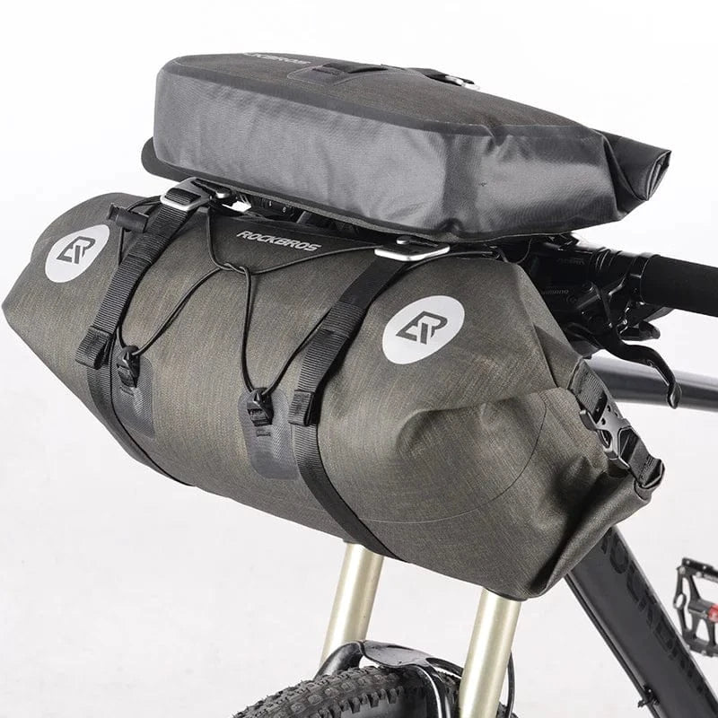 ROCKBROS - Waterproof Handlebar Bag Set – Durable, Spacious and Adventure-Ready