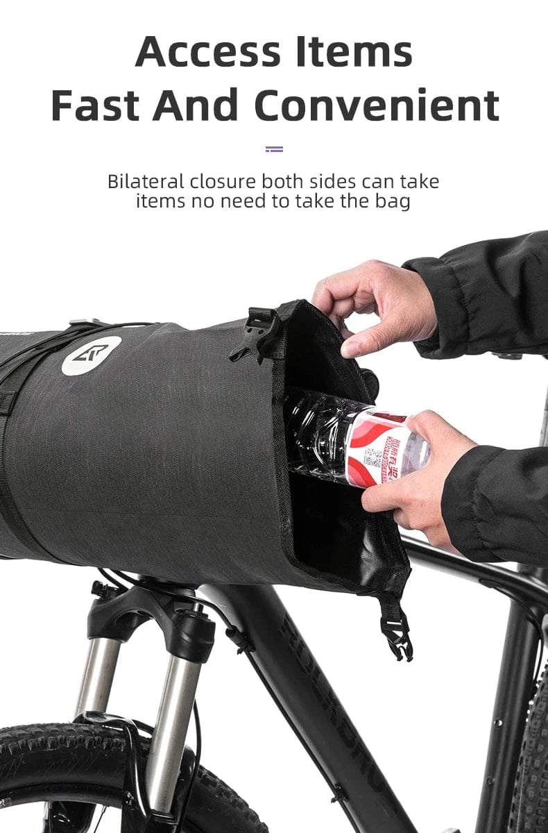 ROCKBROS - Waterproof Handlebar Bag Set – Durable, Spacious and Adventure-Ready