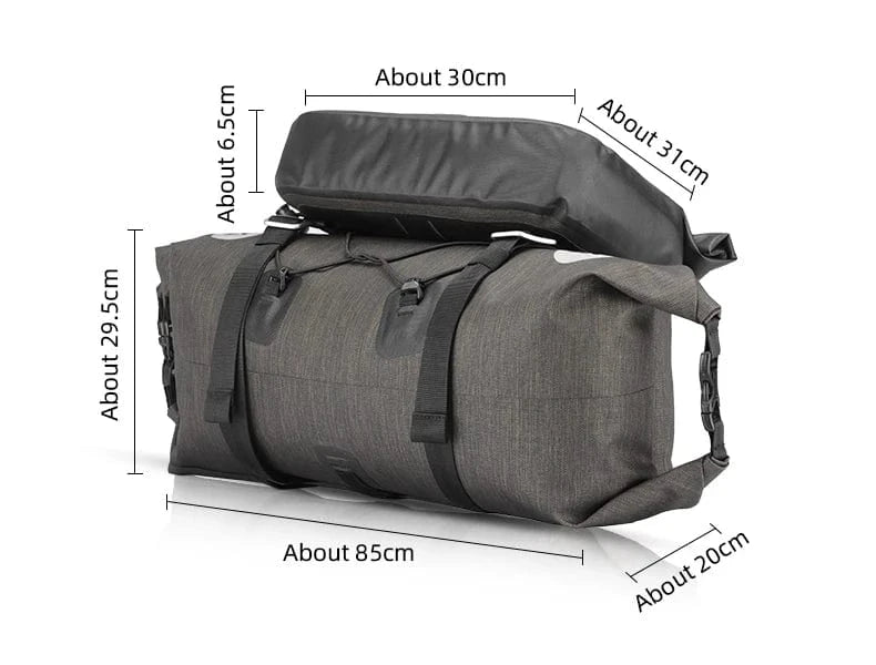 ROCKBROS - Waterproof Handlebar Bag Set – Durable, Spacious and Adventure-Ready