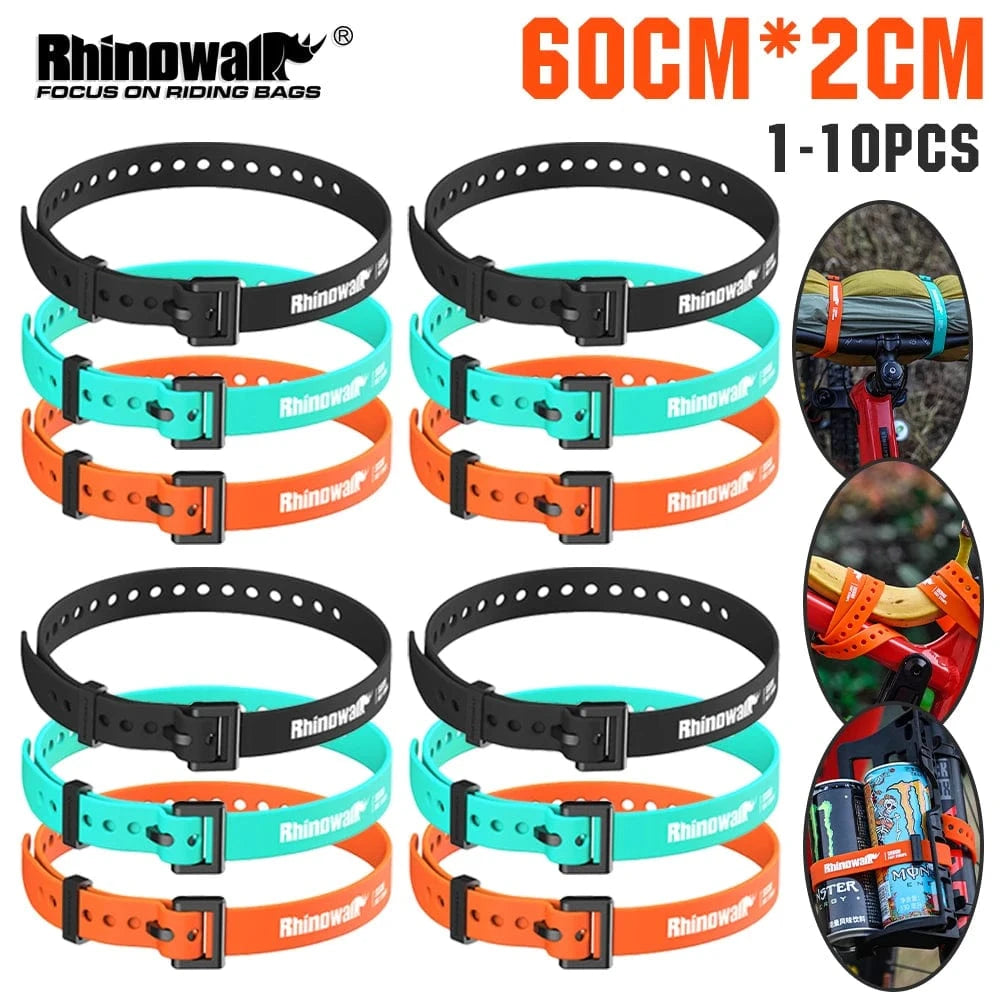 Rhinowalk - 600mm Elastic Strap – Heavy-Duty Cycling Luggage Fastener