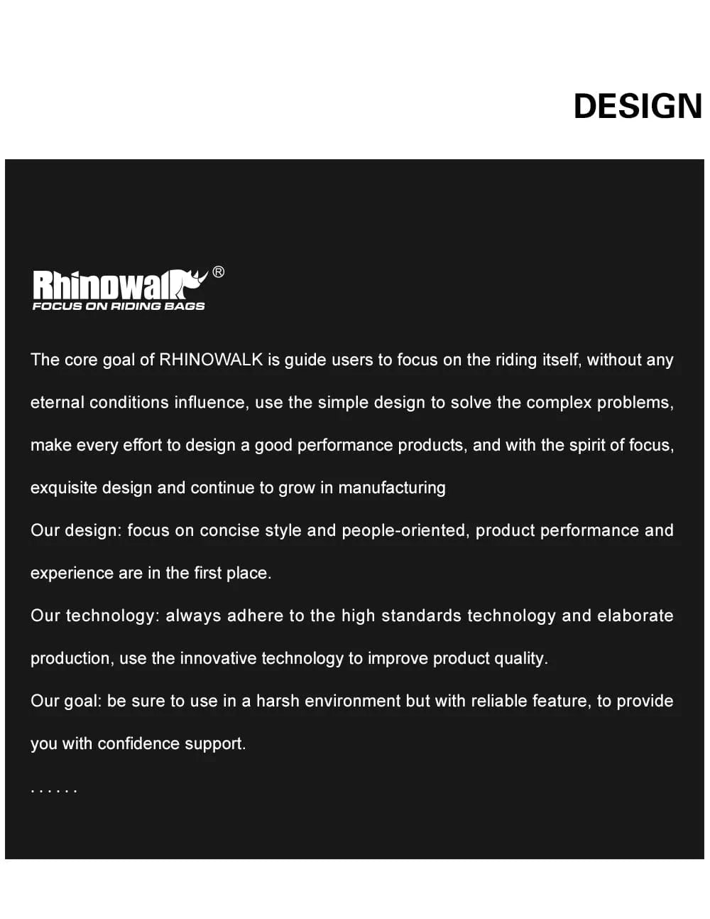 RHINOWALK - 24L Waterproof Bike Pannier Bag – Versatile Cycling Backpack