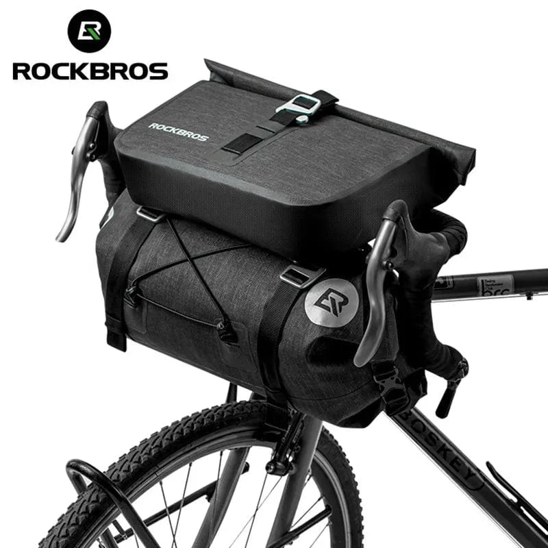 ROCKBROS - Waterproof Handlebar Bag Set – Durable, Spacious and Adventure-Ready