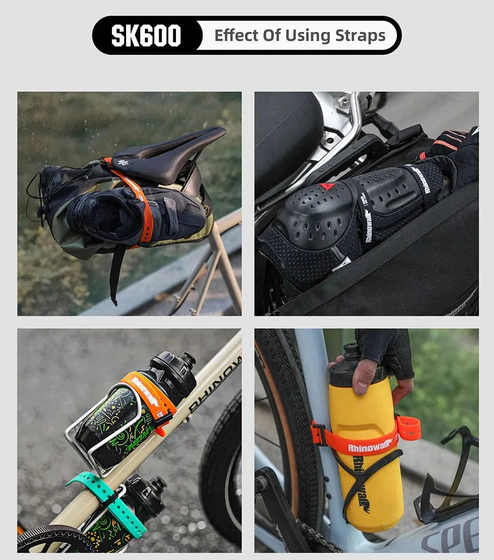Rhinowalk - 600mm Elastic Strap – Heavy-Duty Cycling Luggage Fastener