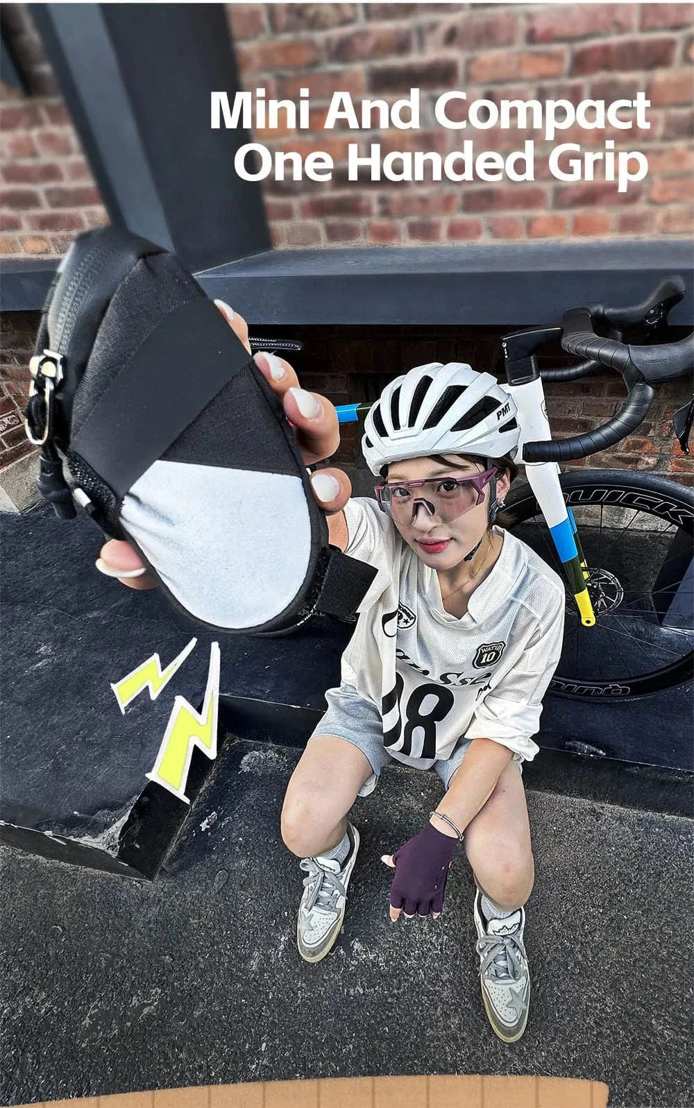 Rhinowalk - Mini Saddle Bag 0.4L – Compact Bike Seat Storage
