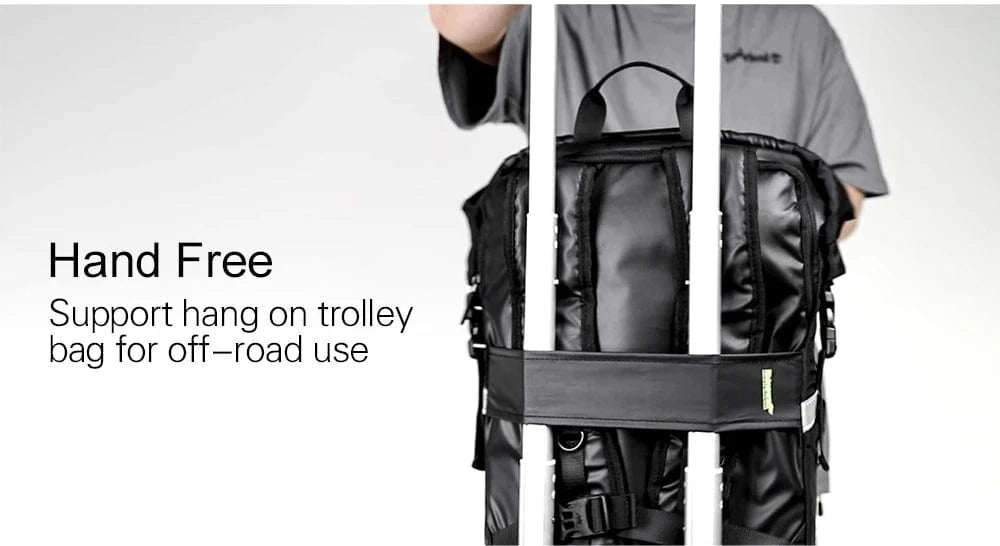 RHINOWALK - 24L Waterproof Bike Pannier Bag – Versatile Cycling Backpack