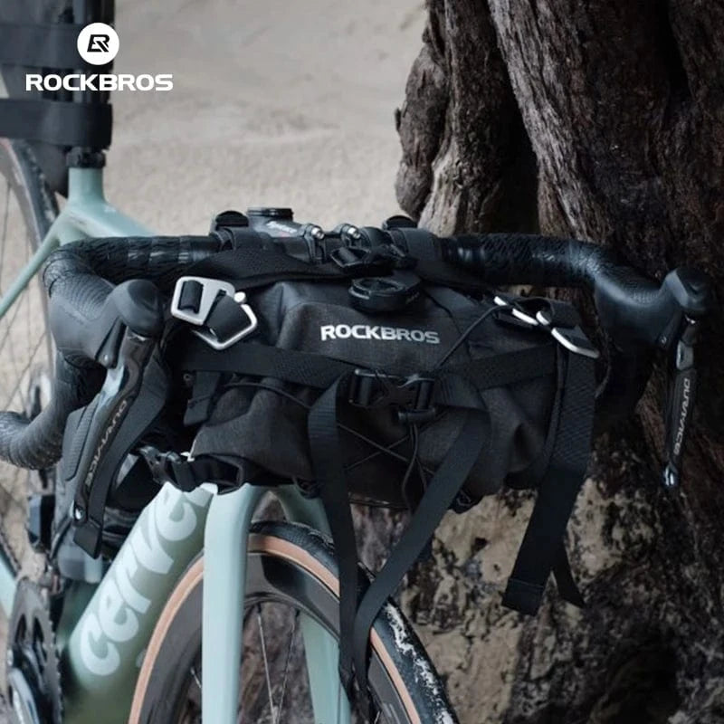 ROCKBROS - Waterproof Handlebar Bag Set – Durable, Spacious and Adventure-Ready