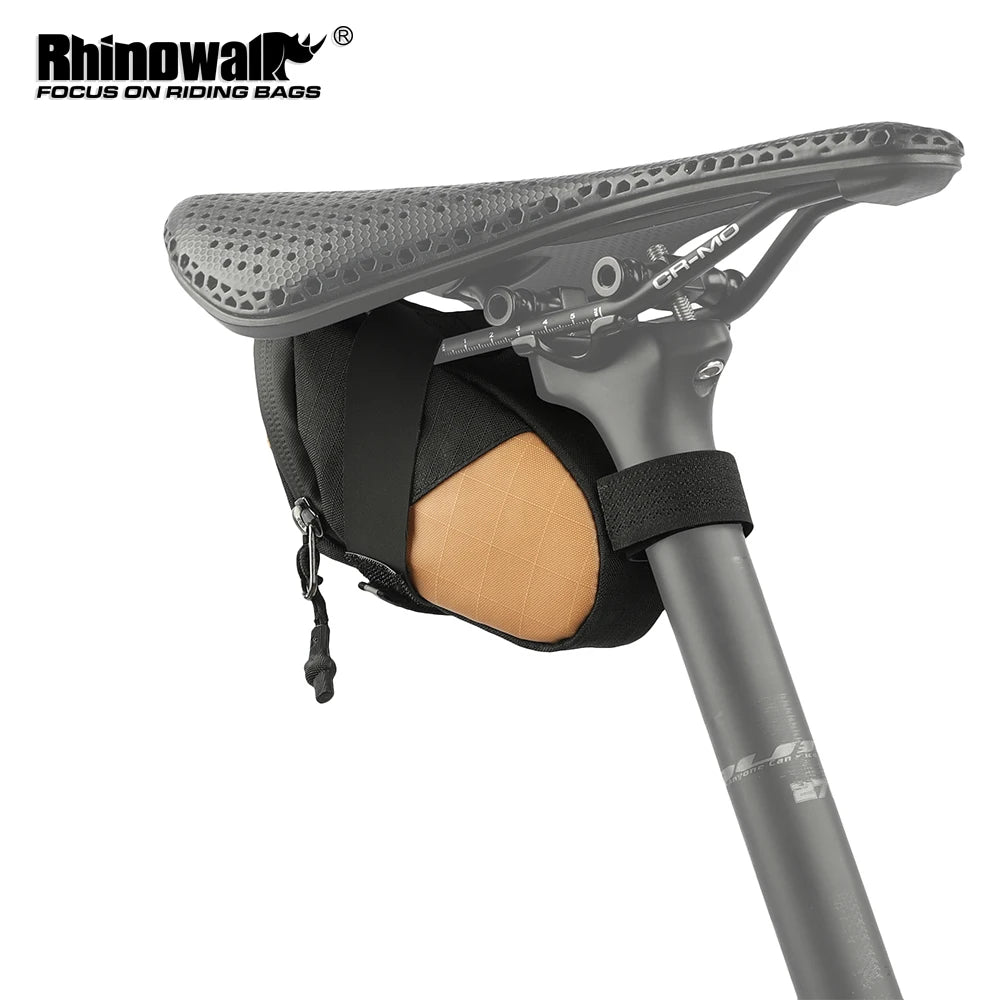 Rhinowalk - Mini Saddle Bag 0.4L – Compact Bike Seat Storage