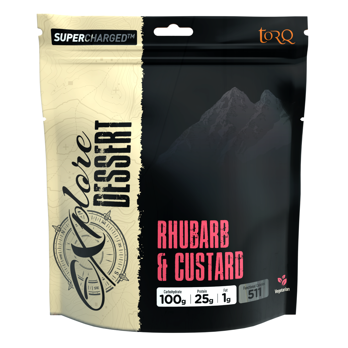 TORQ Explore - Rhubarb & Custard Dessert