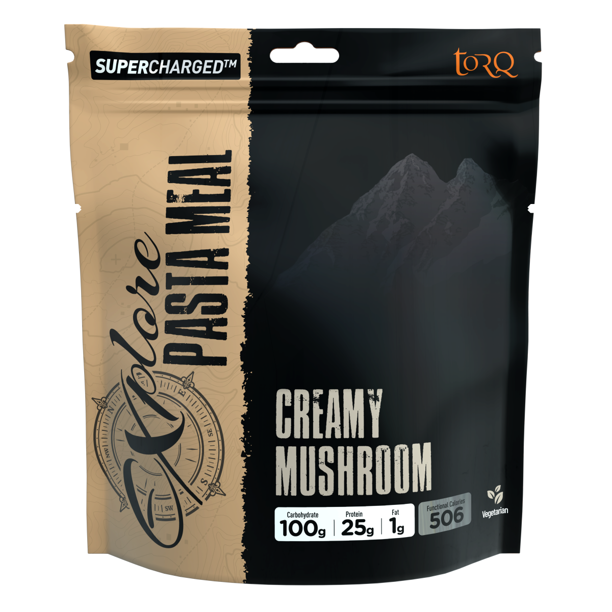 TORQ Explore - Supercharged Creamy Mushroom Pasta Meal