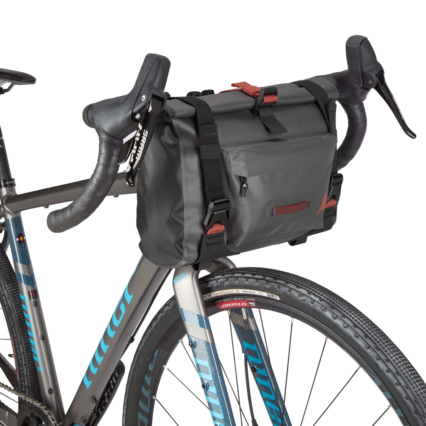 Bike & Bag bicycle frame & fork bags Altura Vortex 7L Waterproof Handlebar Bag