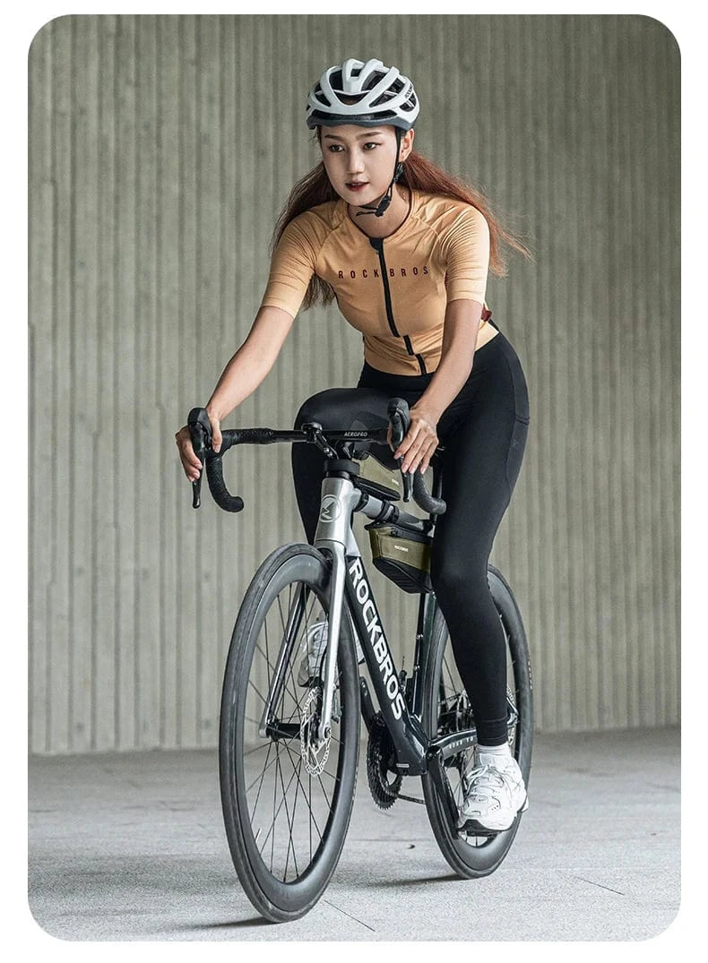Bike & Bag bicycle frame & fork bags Bottom tube bag 1.4L ROCKBROS - Ultralight Bottom Tube Bicycle Bag – 1.4L Reflective Storage