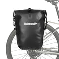 Bike & Bag Bicycle Pannier Bags Black-25L-1Piece RHINOWALK - Waterproof Bike Pannier – Quick Release (25L)