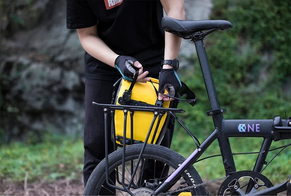 Bike & Bag Bicycle Pannier Bags RHINOWALK - Waterproof Bike Pannier Bag (10L) - Brompton, Road & MTB Pannier