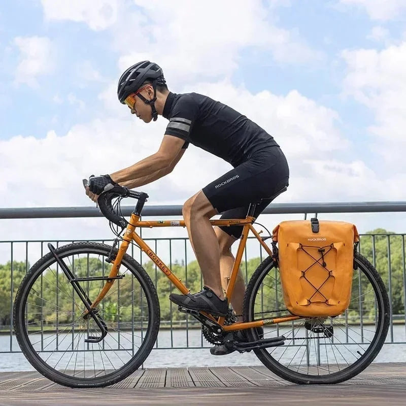 Bike & Bag Bicycle Pannier Bags ROCKBROS - PAIR - Waterproof Pannier Bags – 25L