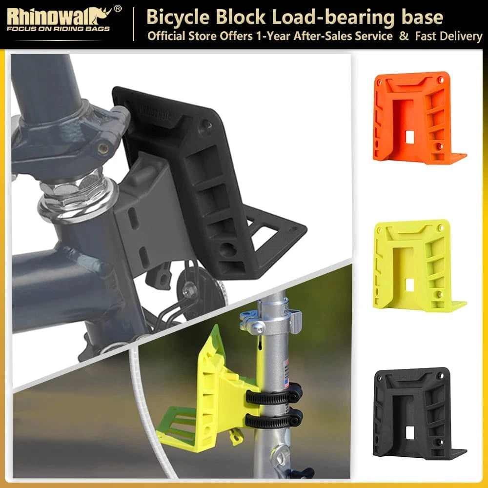 Bike & Bag Brompton Carrier Block RHINOWALK - Brompton Front Carrier Block (Brompton Carrier Block Adapter)
