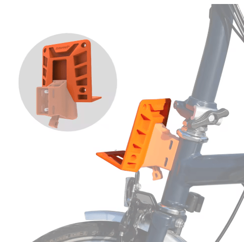 Bike & Bag Brompton Carrier Block RHINOWALK - Brompton Front Carrier Block (Brompton Carrier Block Adapter)