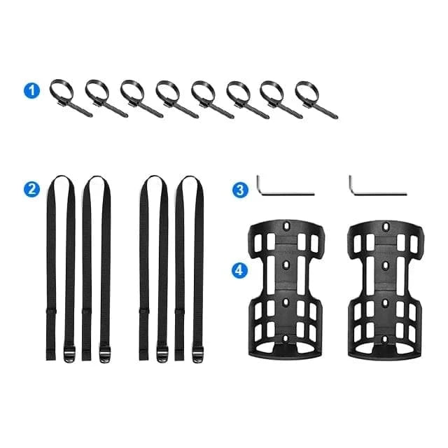 Bike & Bag Fork Bags NEWBOLER Waterproof Front Fork Dry Bags with Rack - 5L