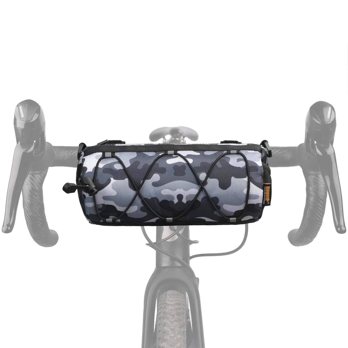 BIKE & BAG Handlebar bag Camo Grey RHINOWALK - Camo Handlebar Bags