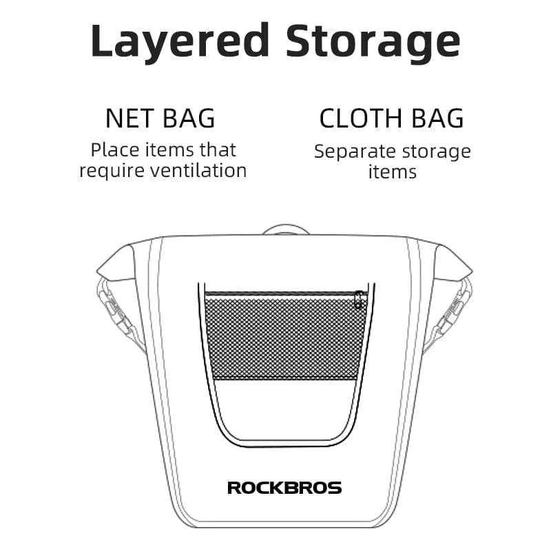 BIKE & BAG Pannier Bags ROCKBROS - Pannier bags (10-18L)