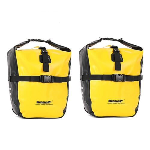 BIKE & BAG Pannier Bags Yellow 20L 2Pcs RHINOWALK - Pannier Bags (20L)