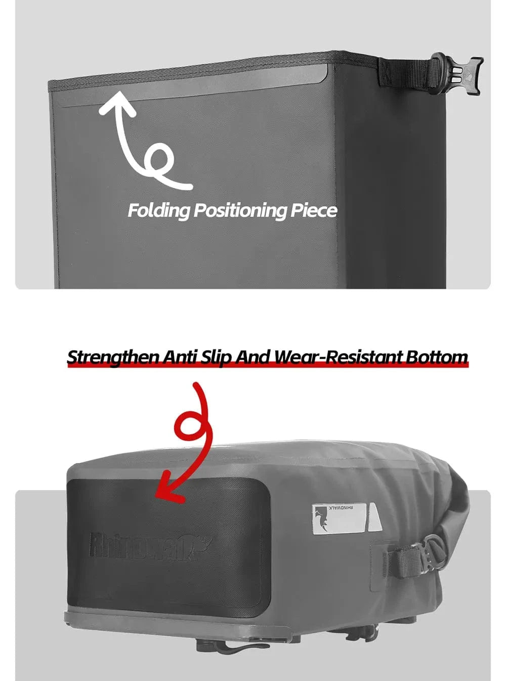 Bike & Bag RHINOWALK - 2025 Traveler Series Waterproof Pannier Bag (6L, 12L, 20L, 25L)