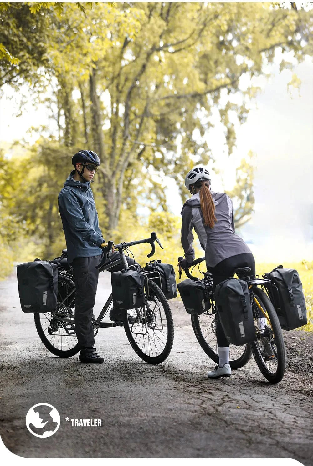 Bike & Bag RHINOWALK - 2025 Traveler Series Waterproof Pannier Bag (6L, 12L, 20L, 25L)