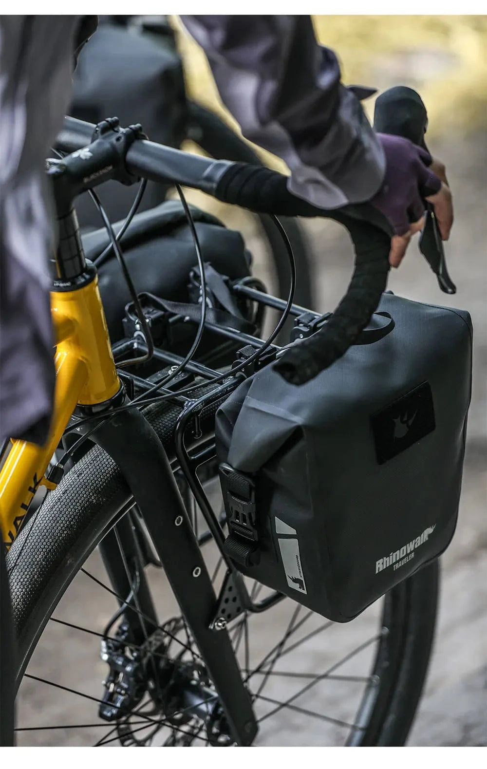 Bike & Bag RHINOWALK - 2025 Traveler Series Waterproof Pannier Bag (6L, 12L, 20L, 25L)