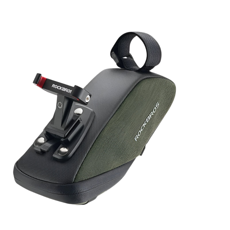 Bike & Bag Saddle Bags C53 ROCKBROS - Mini Bike Saddle Bag 0.4L with Built-in Mudguard