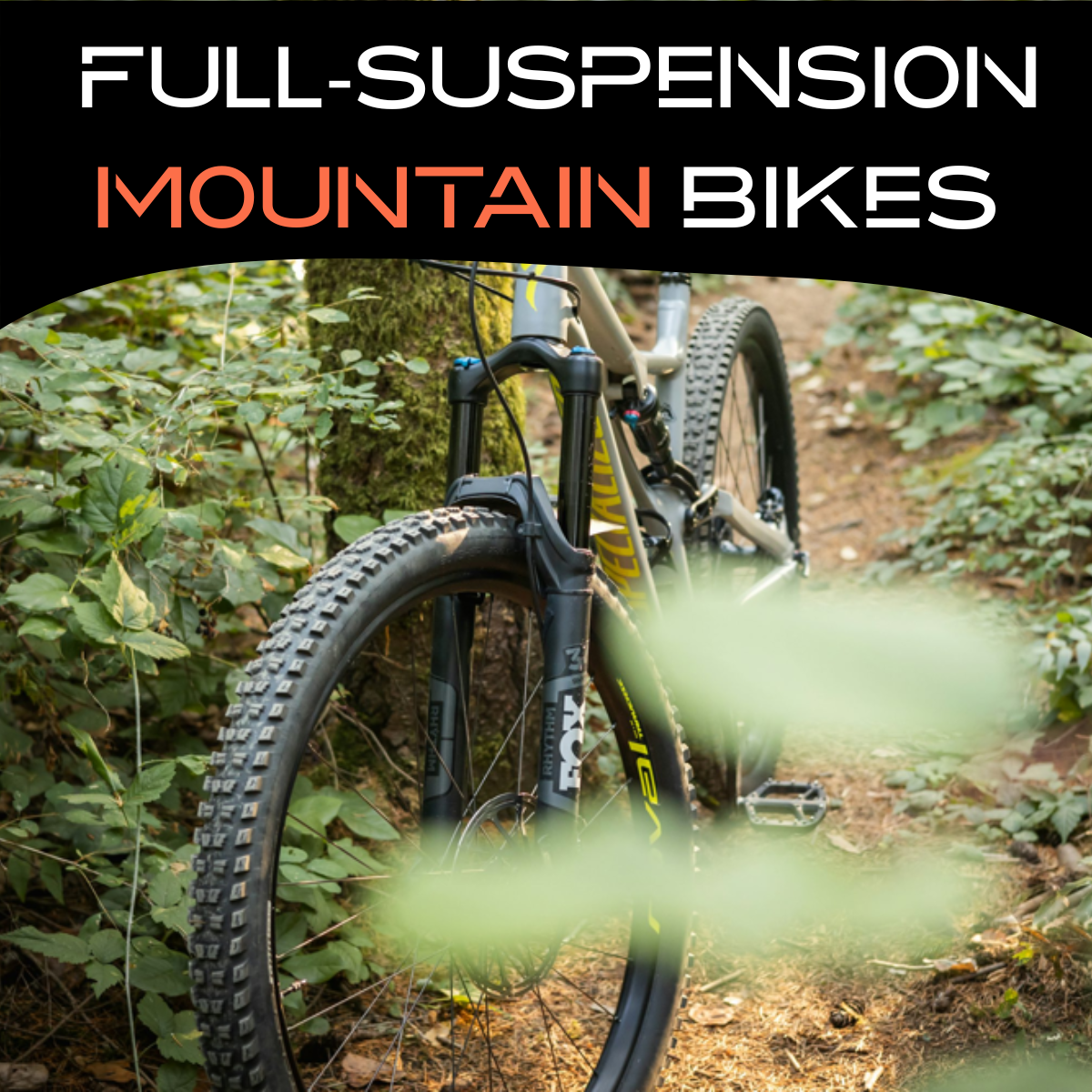 Full-Suspension Mountain Bikes