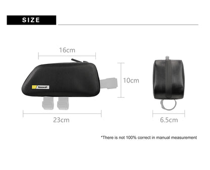 RHINOWALK - Waterproof Top Tube Bag 1.5L – Black