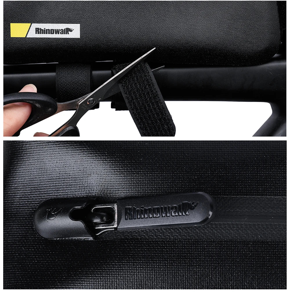 RHINOWALK - Waterproof Top Tube Bag 1.5L – Black
