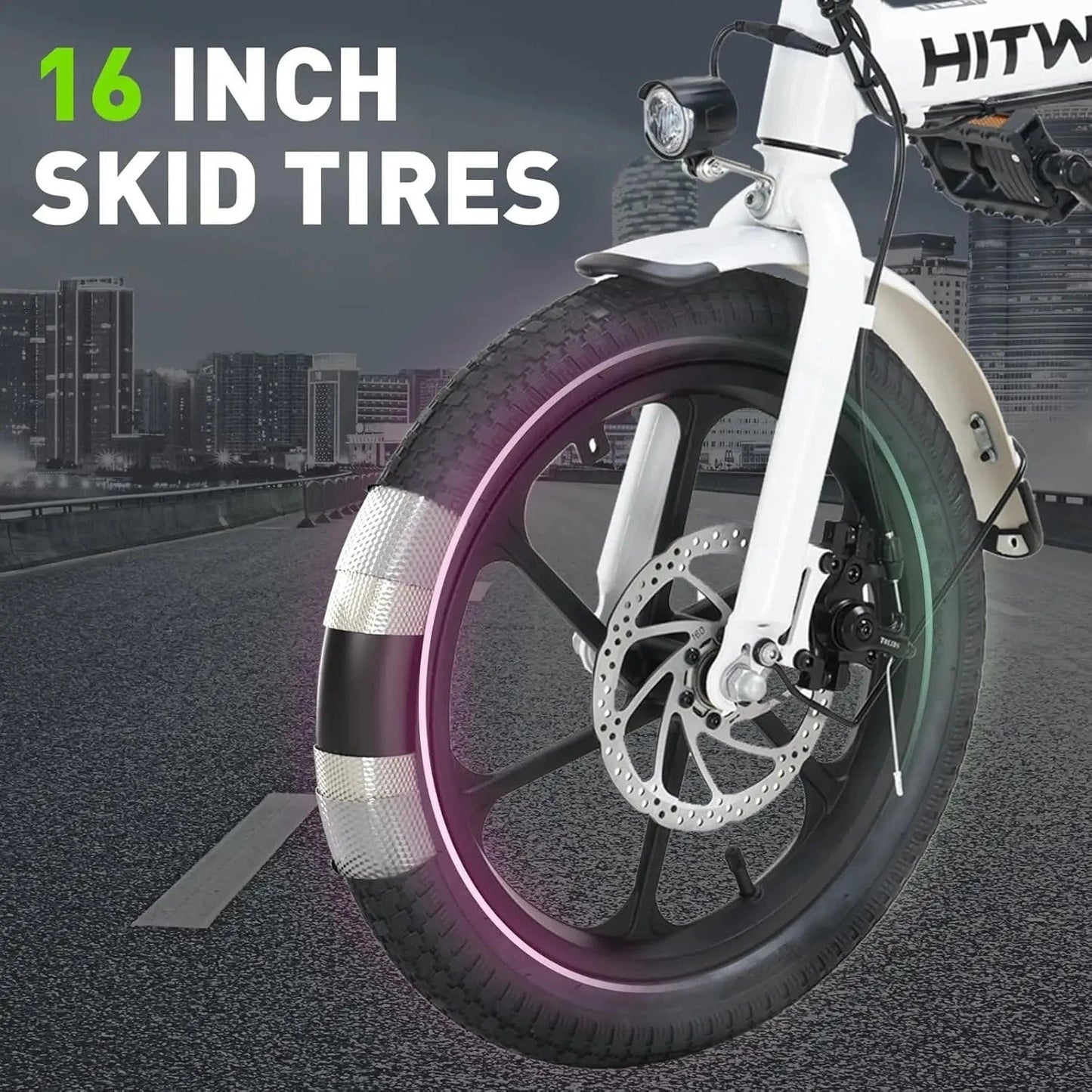 HITWAY - BK35 Foldable Electric Bike – Lightweight, Powerful and Portable