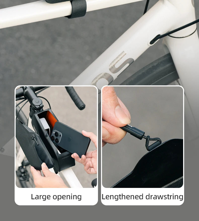 ROCKBROS - Magnetic Waterproof Top Tube Bag (0.6L/0.9L)