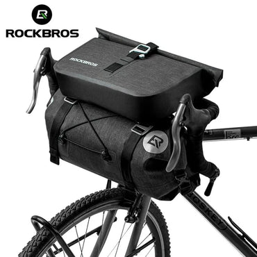 ROCKBROS - Waterproof Handlebar Bag Set – Durable, Spacious and Adventure-Ready