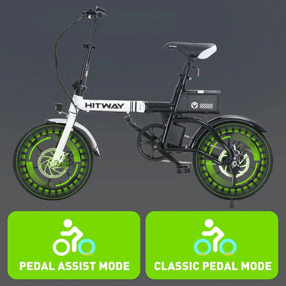 HITWAY - BK35 Foldable Electric Bike – Lightweight, Powerful and Portable