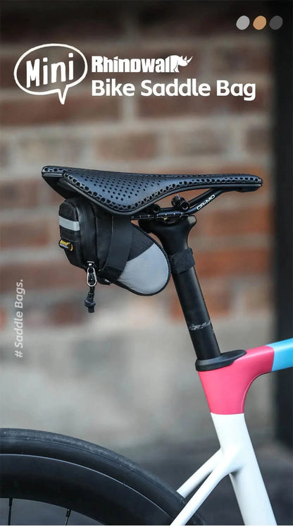 Rhinowalk - Mini Saddle Bag 0.4L – Compact Bike Seat Storage