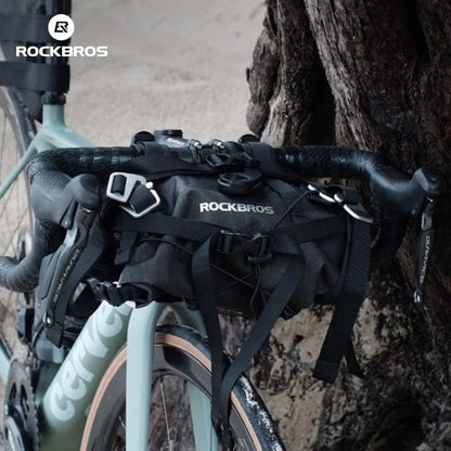 ROCKBROS - Waterproof Handlebar Bag Set – Durable, Spacious and Adventure-Ready