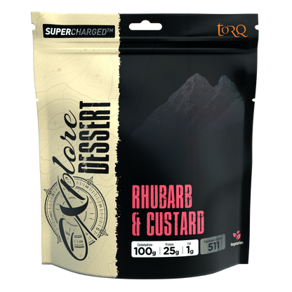 TORQ Explore - Rhubarb & Custard Dessert