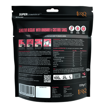TORQ Explore - Rhubarb & Custard Dessert