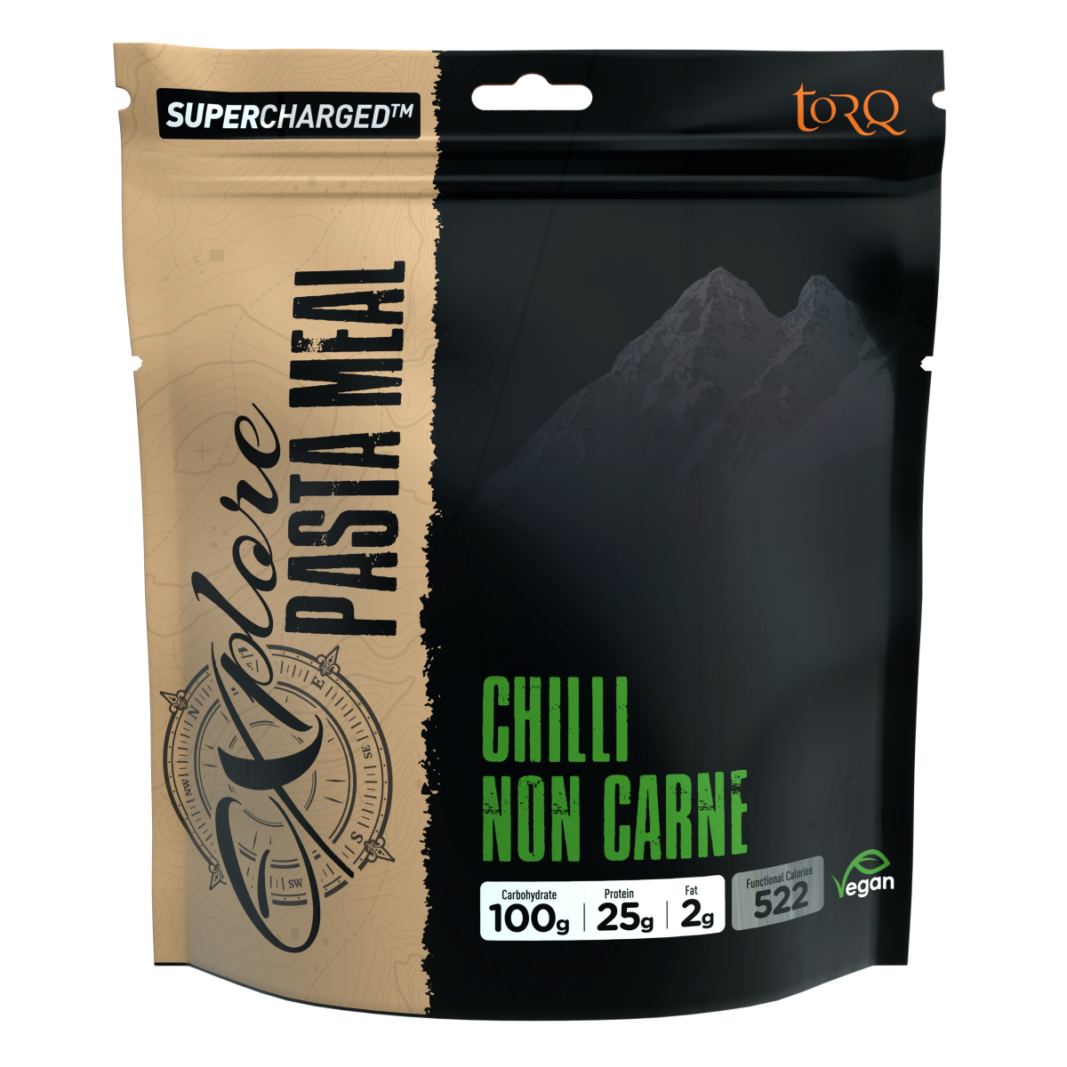 TORQ Explore - Supercharged Chilli Non Carne Pasta Meal