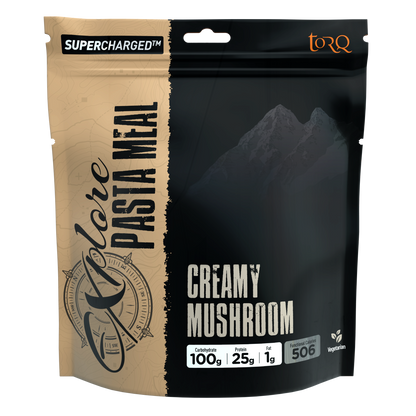 TORQ Explore - Supercharged Creamy Mushroom Pasta Meal