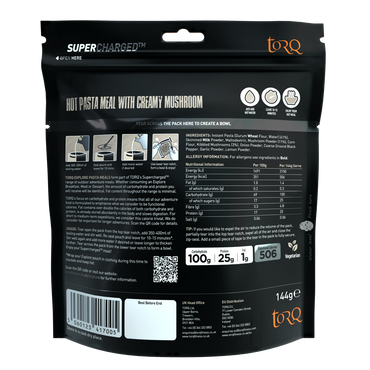 TORQ Explore - Supercharged Creamy Mushroom Pasta Meal