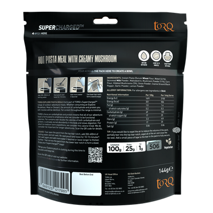 TORQ Explore - Supercharged Creamy Mushroom Pasta Meal