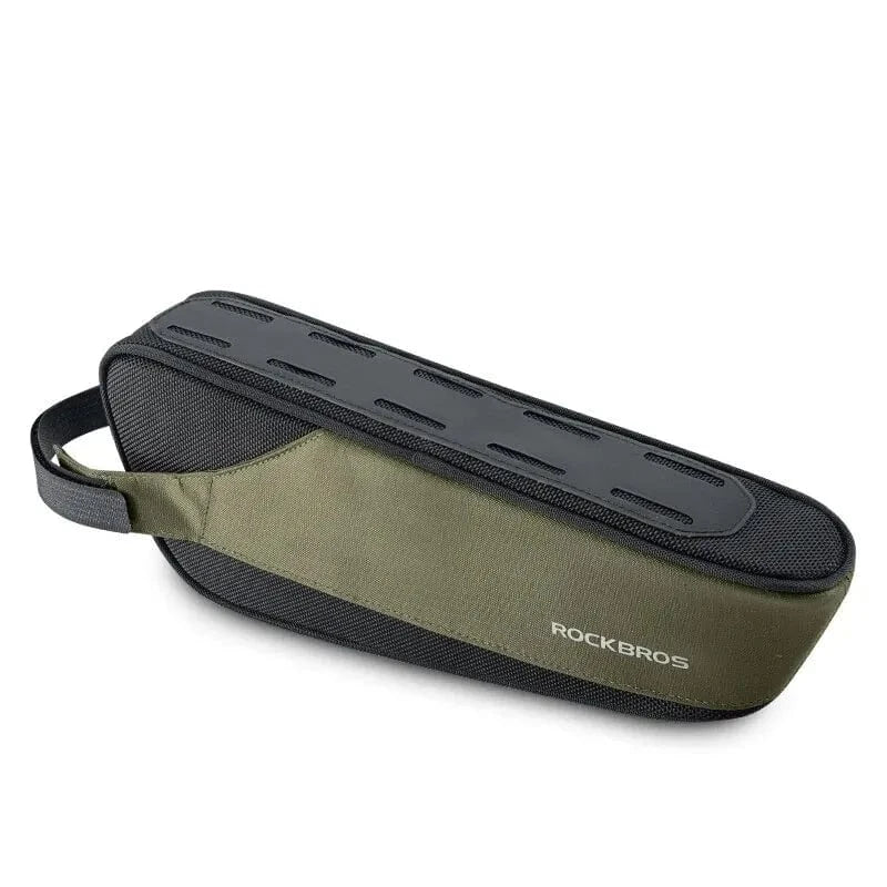Bike & Bag bicycle frame & fork bags Bottom tube bag 1.4L ROCKBROS - Ultralight Bottom Tube Bicycle Bag – 1.4L Reflective Storage