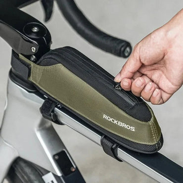 Bike & Bag bicycle frame & fork bags Bottom tube bag 1.4L ROCKBROS - Ultralight Bottom Tube Bicycle Bag – 1.4L Reflective Storage