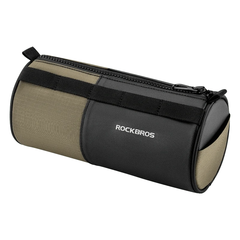 Bike & Bag Bicycle handlebar bags W007 / 1.7L ROCKBROS - Bicycle Cylinder Handlebar Bag – Compact. Durable. Versatile.
