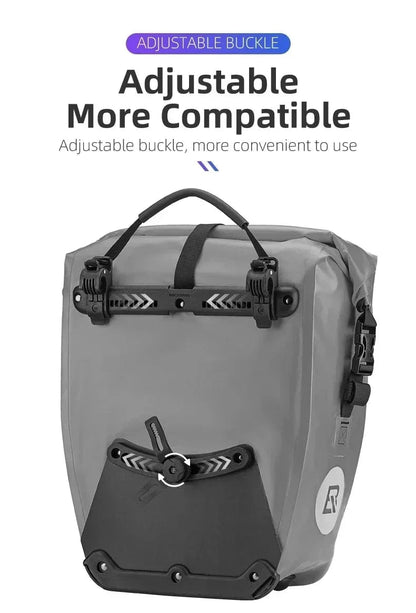 Bike & Bag Bicycle Pannier Bags ROCKBROS - PAIR - Waterproof Pannier Bags – 25L