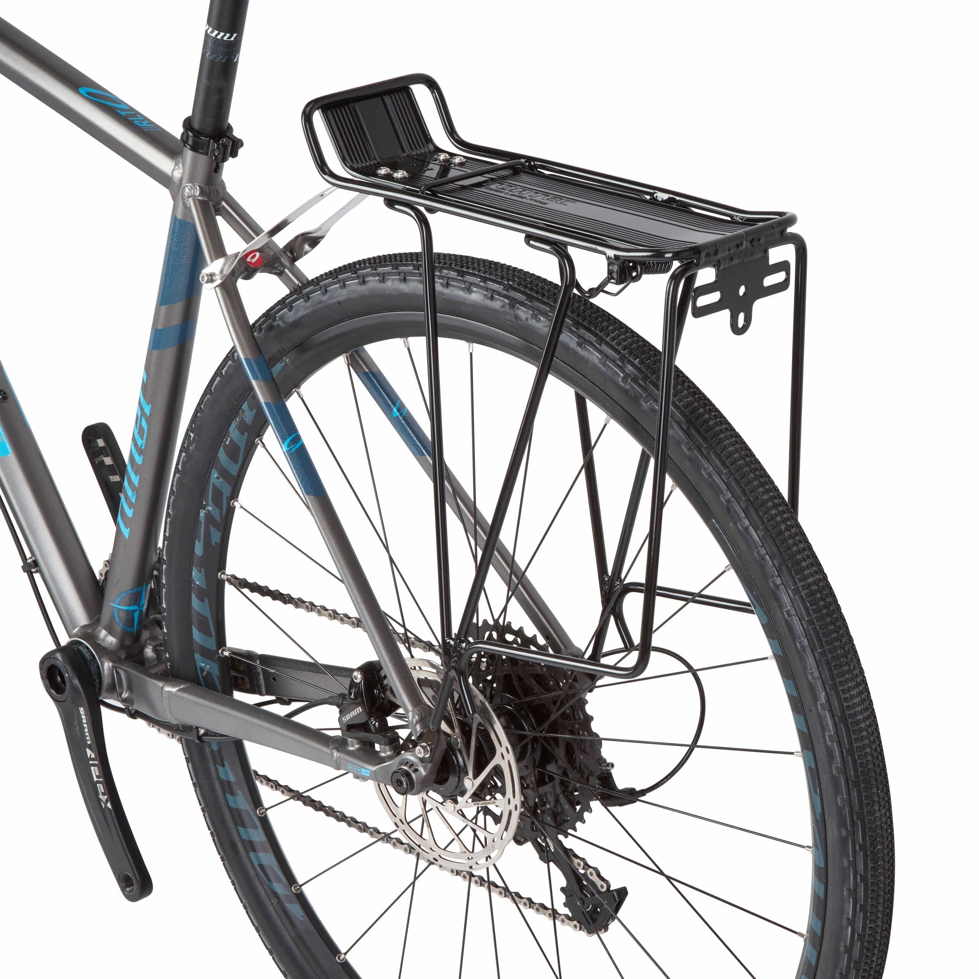 Bike & Bag Bicycle Pannier Racks TORTEC - Tour Rear Rack With Spring Clip