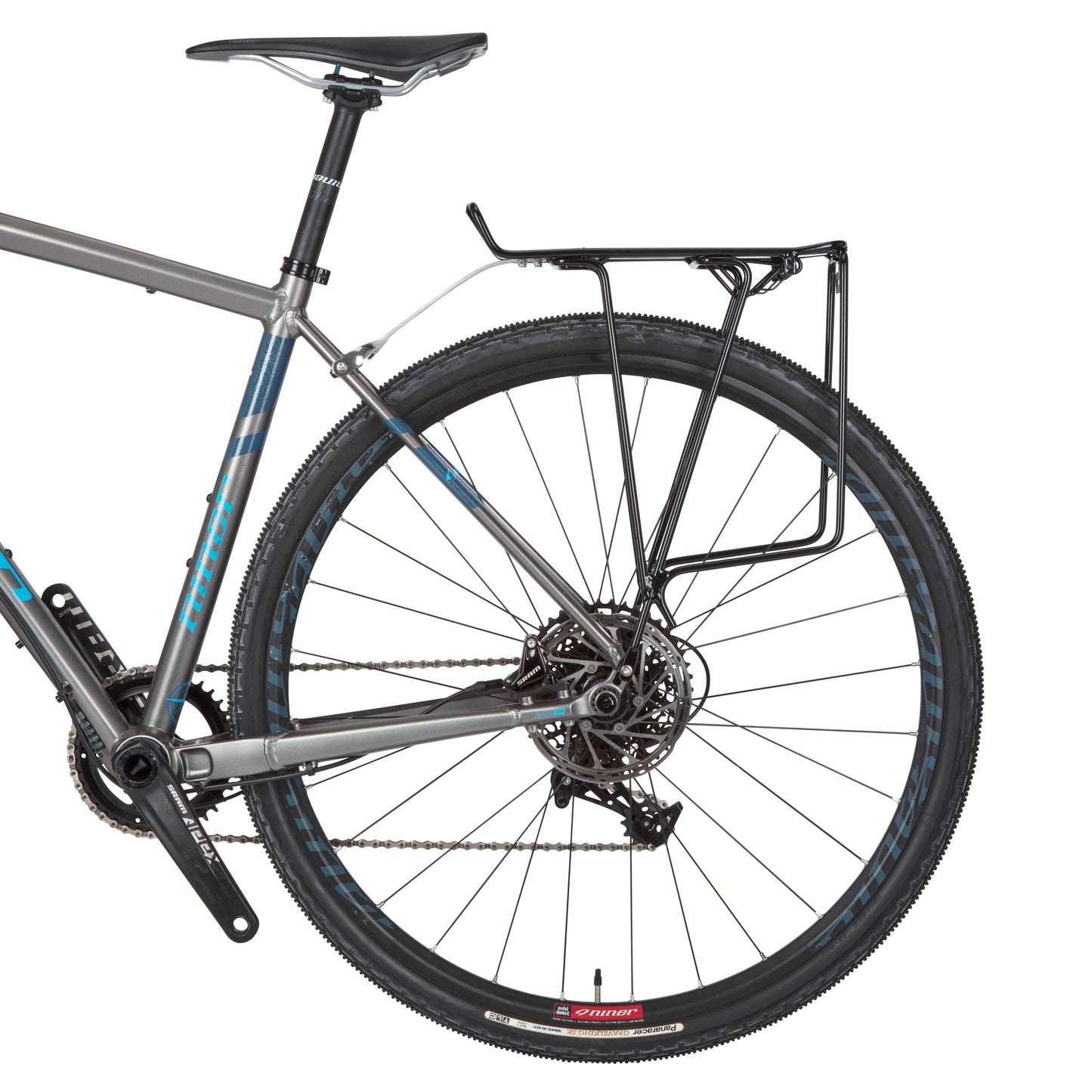 Bike & Bag Bicycle Pannier Racks TORTEC - Tour Rear Rack With Spring Clip