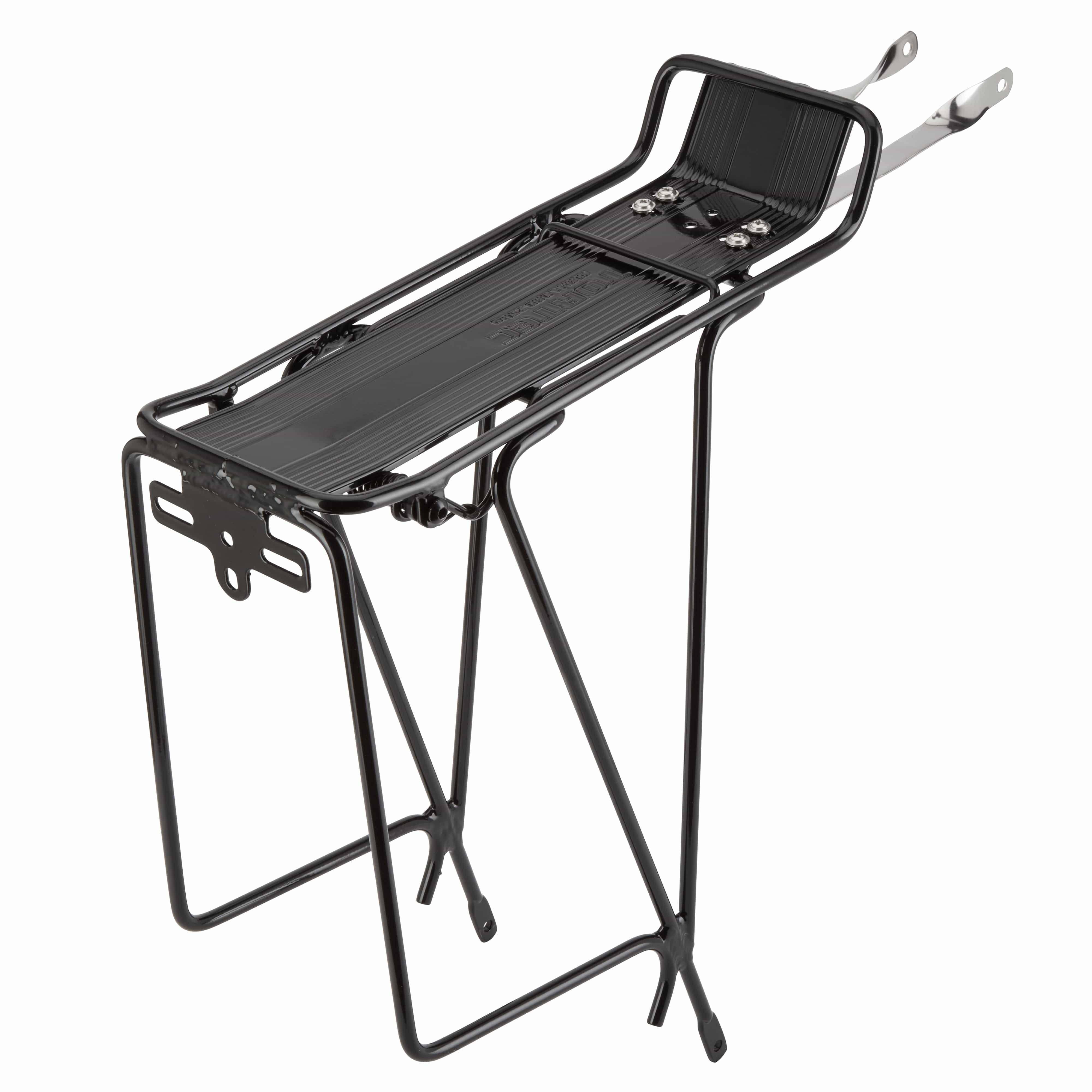 Bike & Bag Bicycle Pannier Racks TORTEC - Tour Rear Rack With Spring Clip